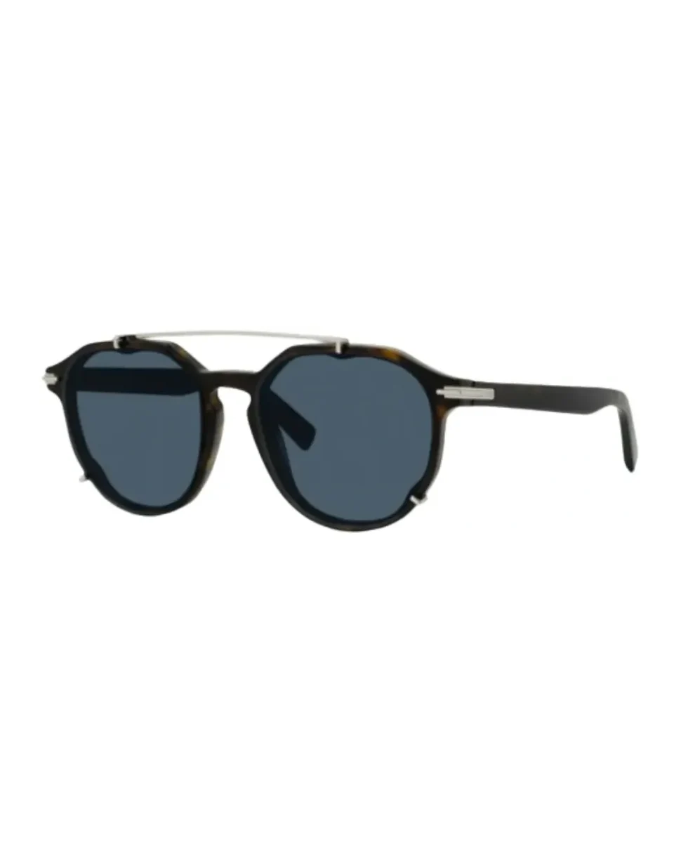 Lunettes de soleil Dior DIORBLACKSUIT RI rondes double pont