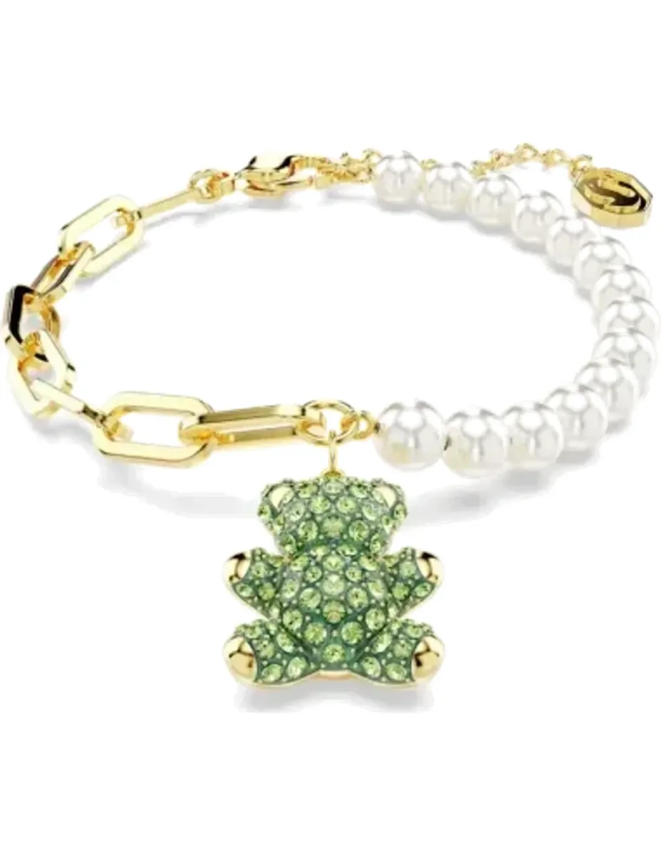 Bracelet Ourson Teddy Vert Swarovski