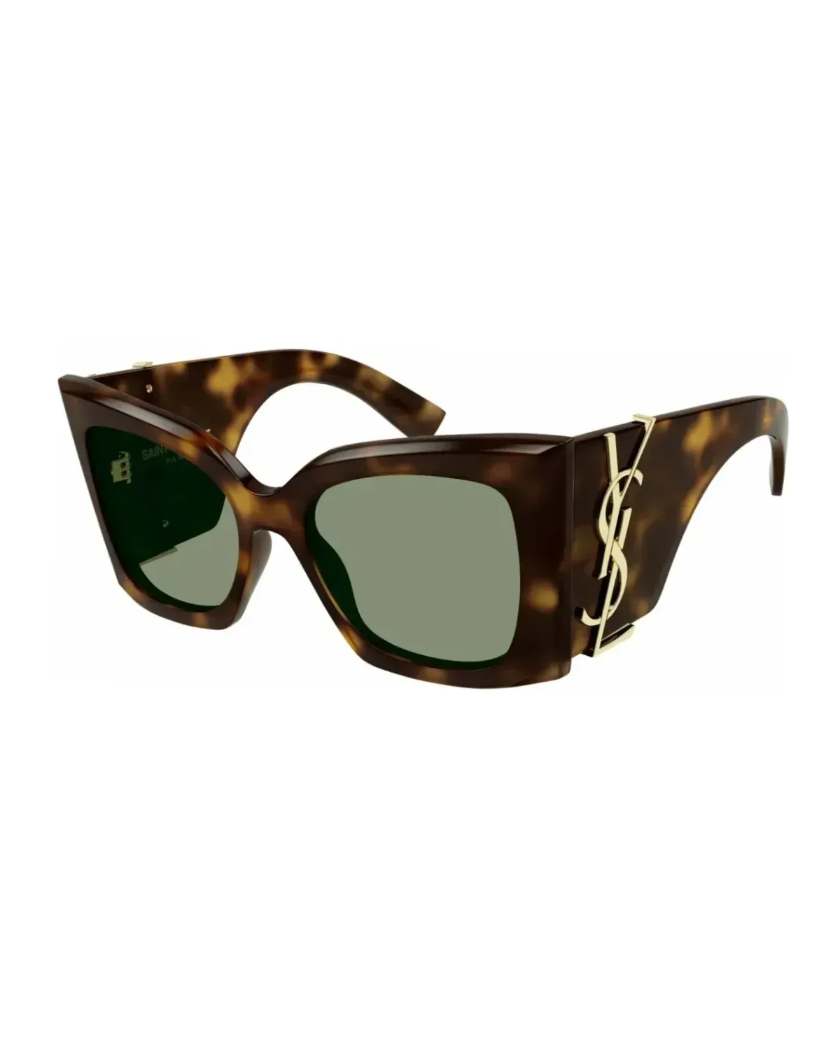 Lunettes de soleil Saint Laurent SL M119 BLAZE papillon acétate écaille de tortue
