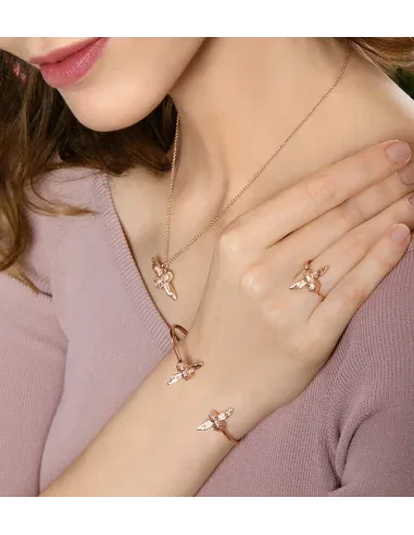 Bracelet Abeille 3D Olivia Burton — vue 3