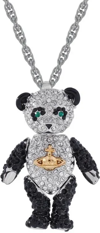 Collier Ourson Teddy Noir Vivienne Westwood