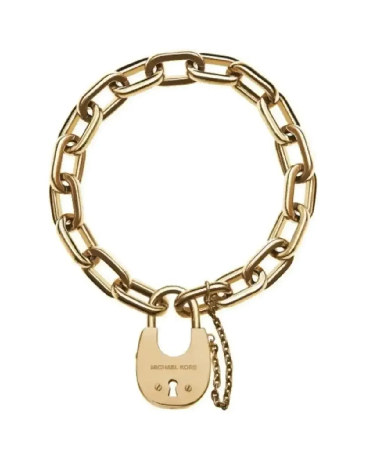 Bracelet Michael Kors maillons acier inoxydable or femme