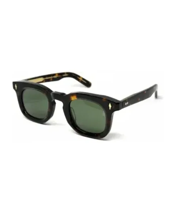 Lunettes de soleil Jacques Marie Mage Devaux ronde acétate vert