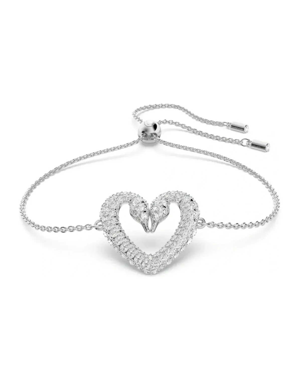 Bracelet Swarovski Una métal plaqué rhodium blanc femme