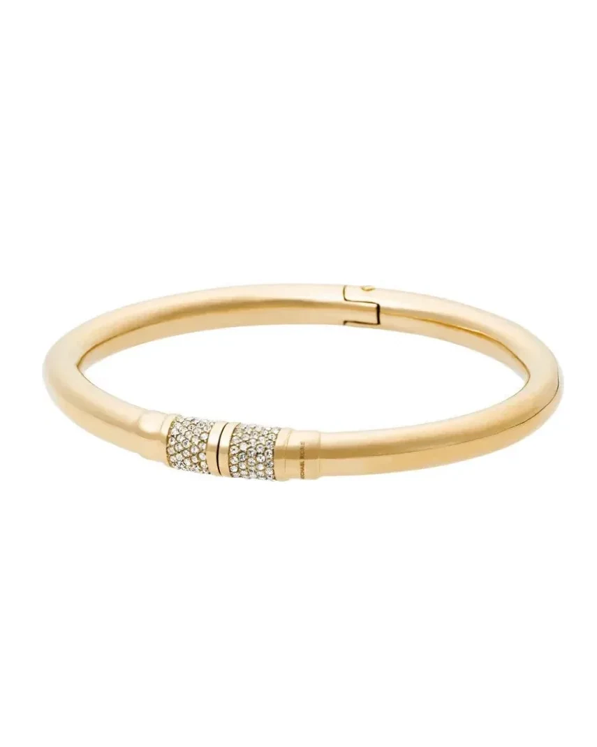 Bracelet Michael Kors Brilliance acier doré femme