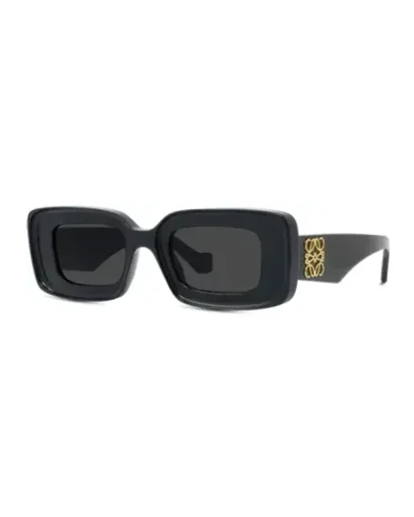 Lunettes de soleil Loewe LW40101I rectangle noir