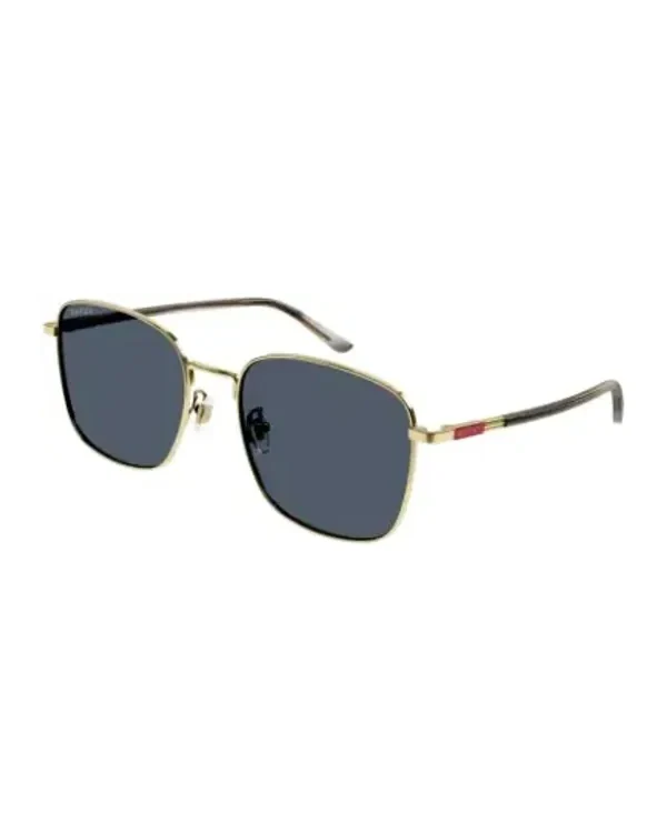 Lunettes de soleil Gucci GG1350S rectangulaires métal doré