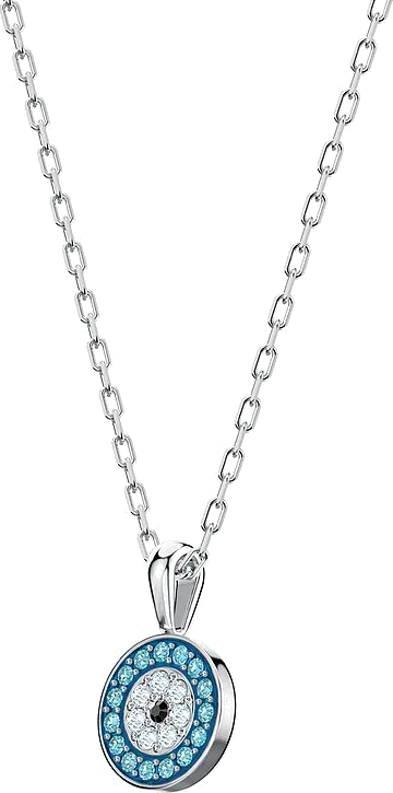 Collier Luckily Swarovski - Pendentif Bleu — vue 2