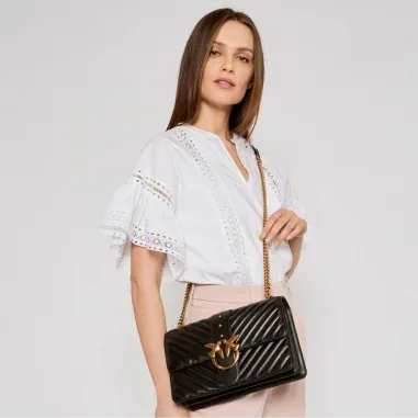 Sac Bandoulière Pinko Love One Classic — vue 6