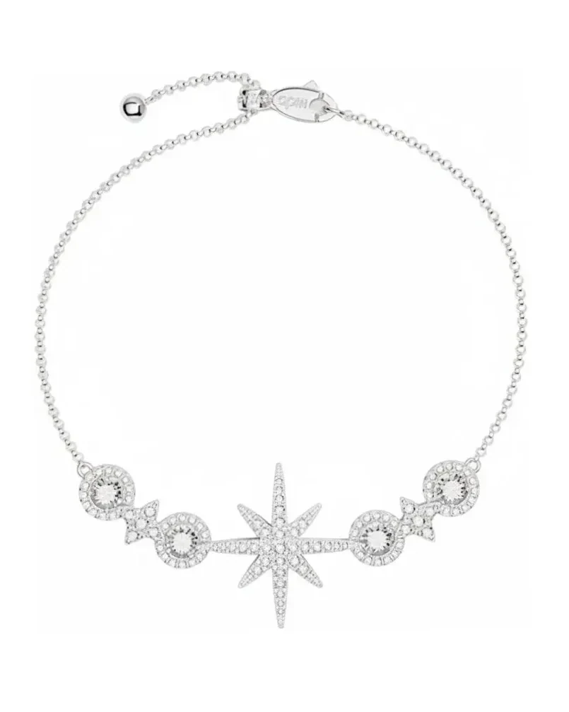 Bracelet APM Monaco ajustable argent 925 zirconiums