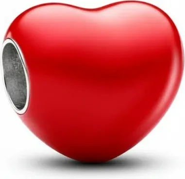 Charm Cœur Rouge Pandora Moments - Message Caché