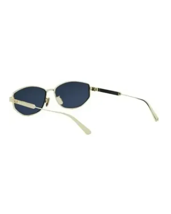 Lunettes de soleil Dior DiorCannage B1U ovale métal argenté