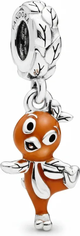 Charm Pandora Disney Oiseau Orange