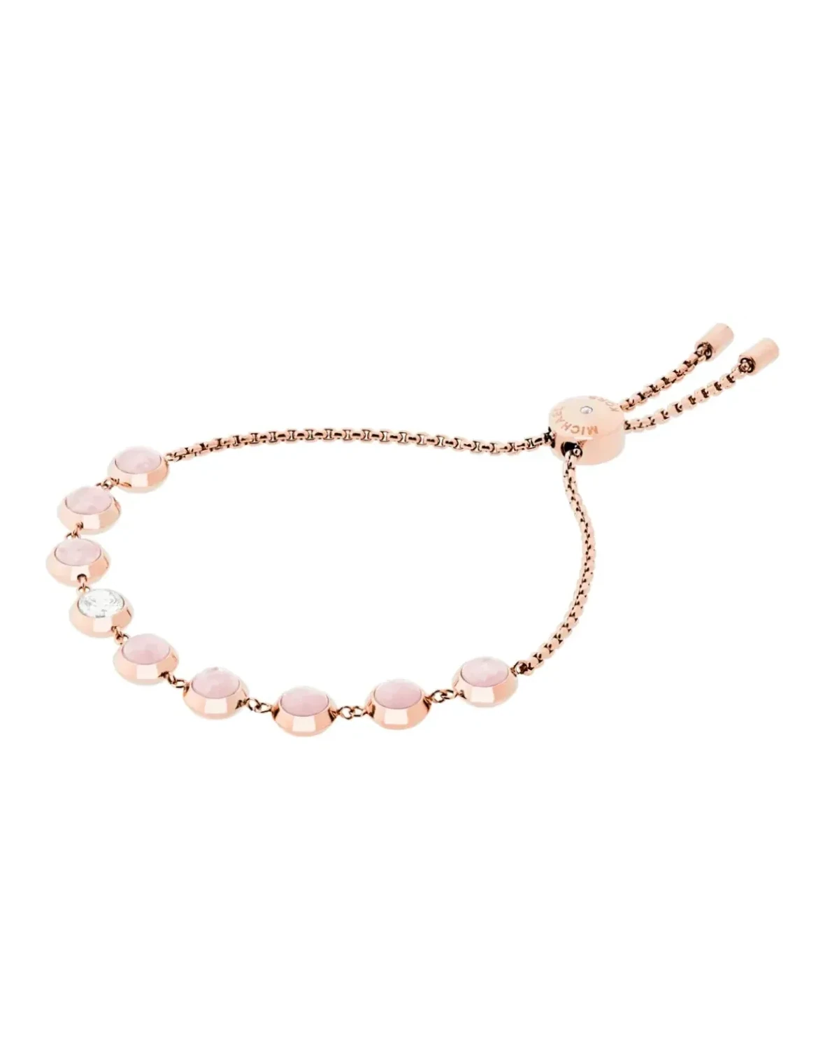 Bracelet Michael Kors acier inoxydable or rose femme