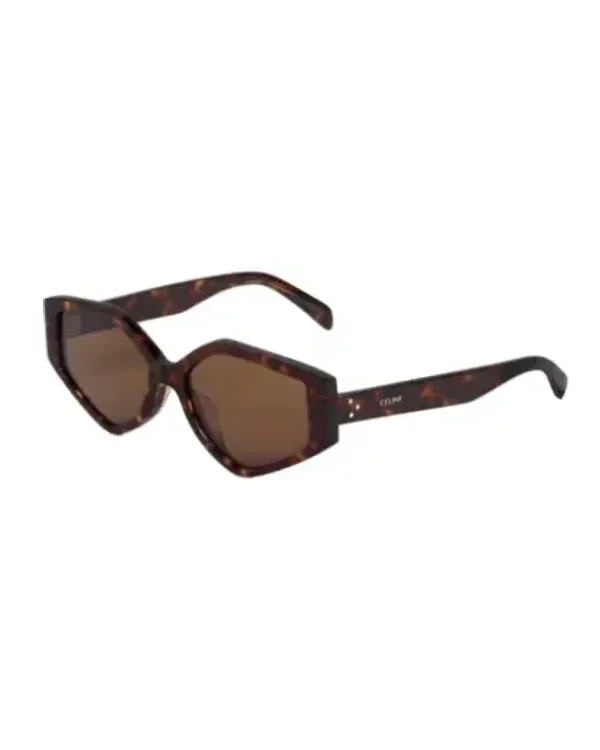 Lunettes de soleil Celine CL40229F forme géométrique plastique