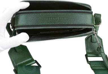 Sac à main bandoulière Marc Jacobs The Snapshot Vert Olive — vue 6
