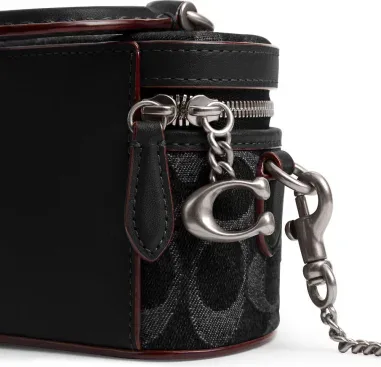 Sac à bandoulière Coach Trail en toile signature — vue 9