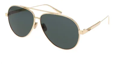 Lunettes de soleil Dior Cannage A1U - Monture pilote métal doré — vue 4