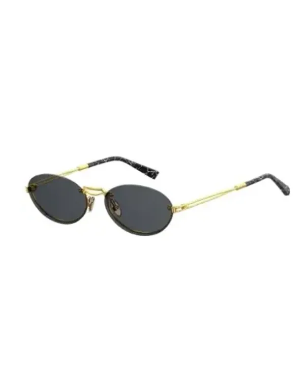 Lunettes de soleil Max Mara MM Bridge II DYGIR forme ovale doré