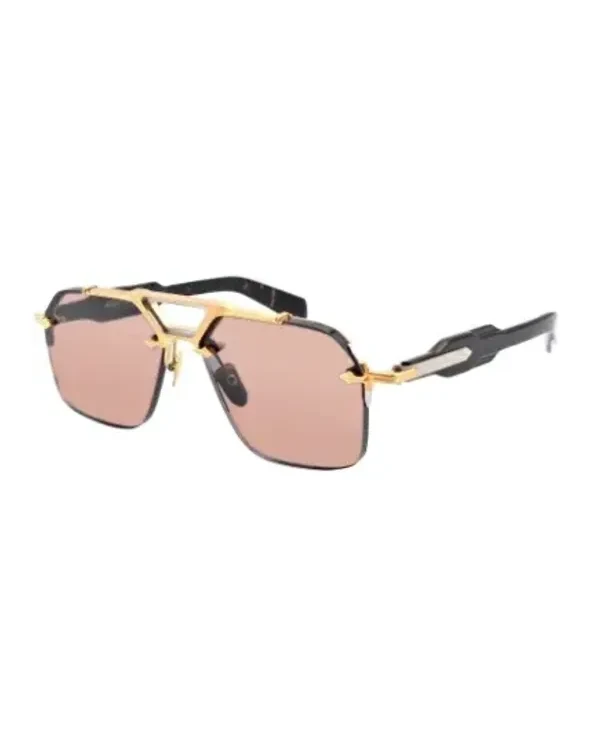 Lunettes de Soleil Jacques Marie Mage Silvertone en aluminum magnesium Homme