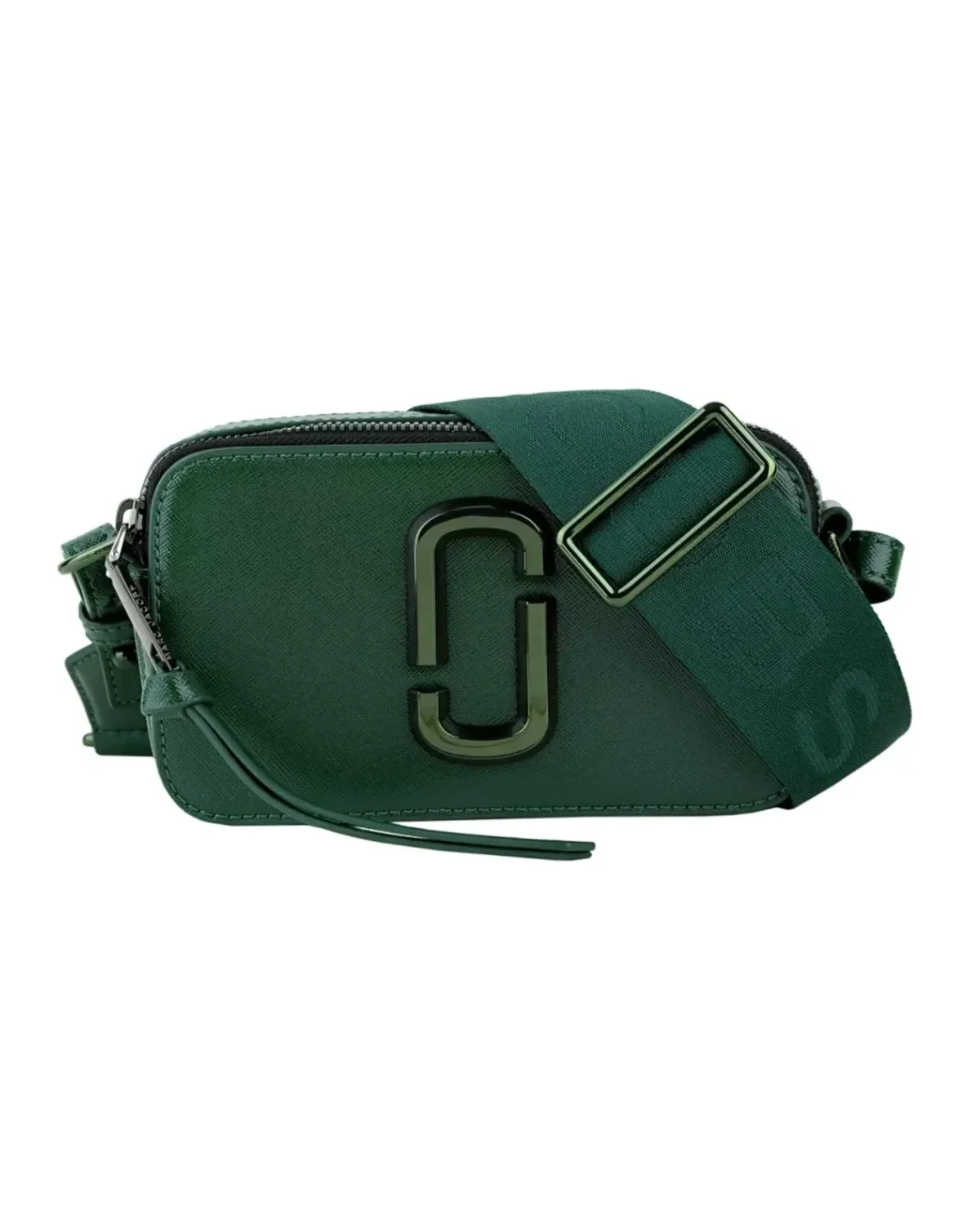 Sac bandoulière Marc Jacobs The Snapshot cuir vert olive femme