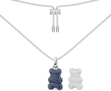 Collier APM Monaco Yummy Bear Baby Baba Argent 925