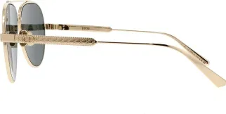 Lunettes de soleil Dior Cannage A1U - Monture pilote métal doré — vue 6