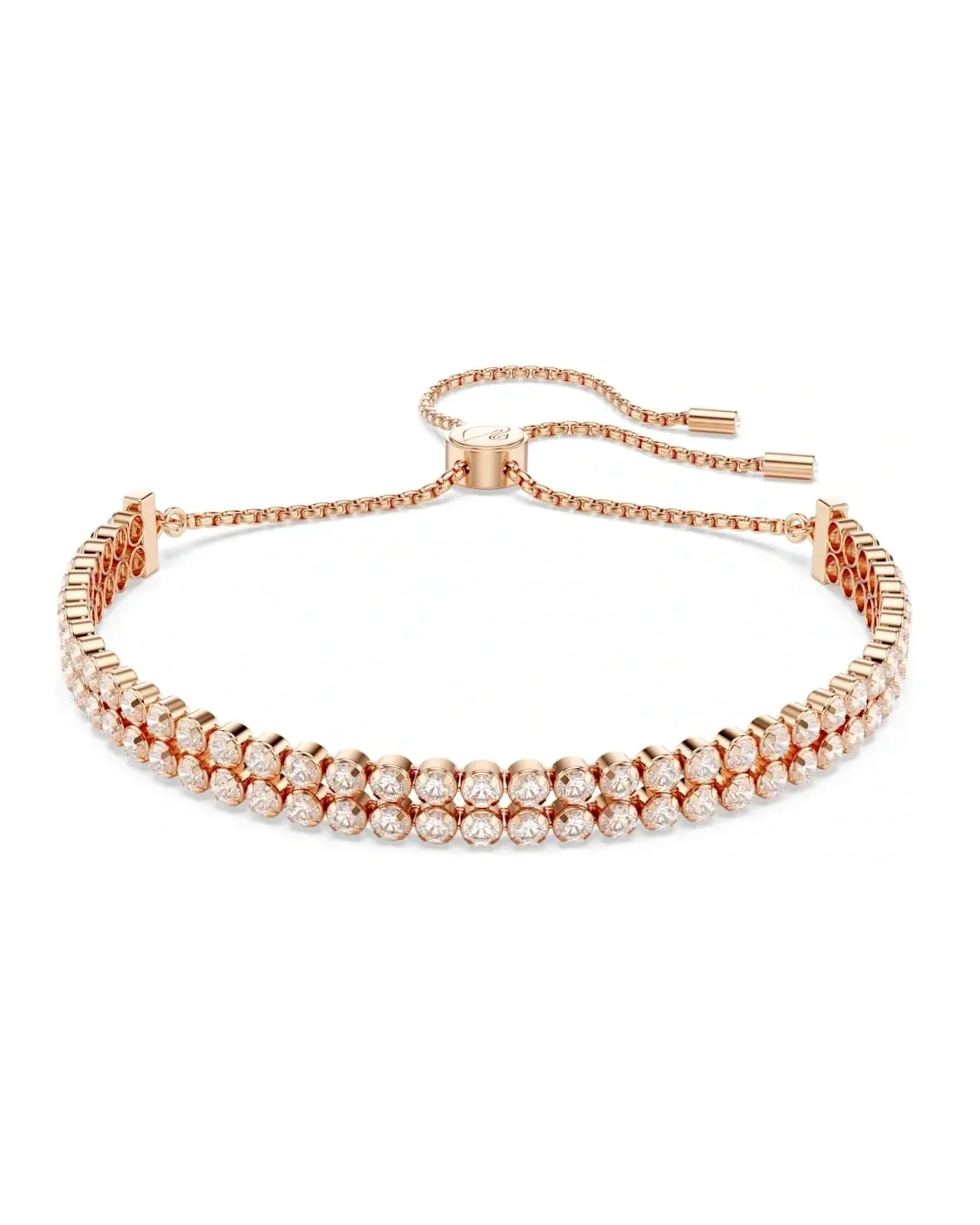 Bracelet Swarovski Subtle plaqué or rose femme