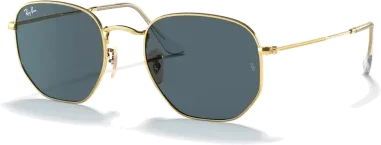 Lunettes de soleil Ray-Ban Hexagonal Flat Lenses doré or