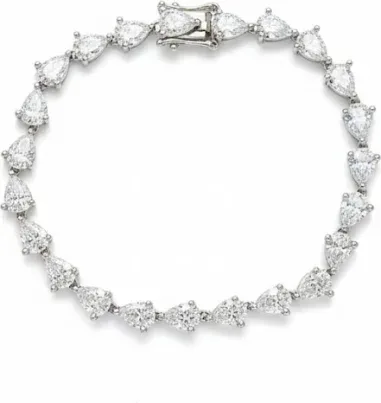 Bracelet Rivière Poire APM Monaco Argent 925 — vue 1