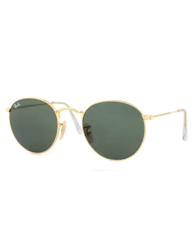 Ray-Ban Round Metal Doré