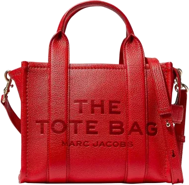 The Mini Tote Bag Marc Jacobs en cuir grainé — vue 2