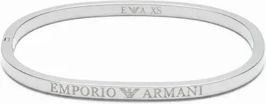 Bracelet Jonc Emporio Armani Acier Argenté