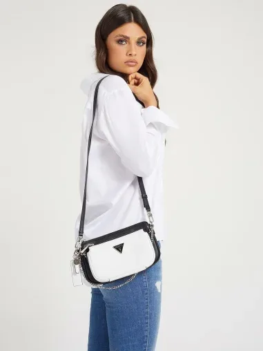 Sac à main Guess Arie - Duo noir et blanc — vue 6