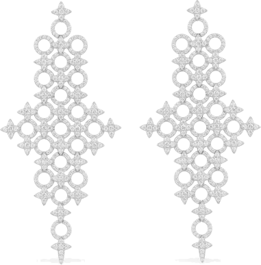 Boucles d'oreilles Météorites et Cercles XL - APM Monaco