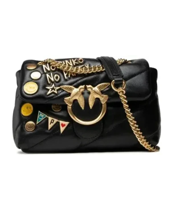Sac à main Pinko Love Mini Puff Party - No Pinko No Party Cuir