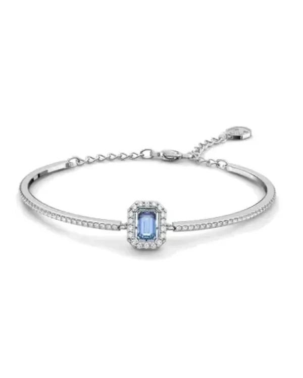 Bracelet Swarovski Millenia métal rhodié argenté zirconium femme
