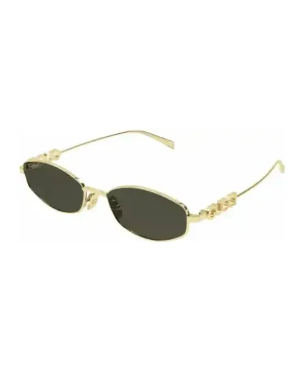 Lunettes de soleil Gucci Cruise GG1802S géométrique métal