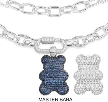 Collier Yummy Bear Master Baba APM Monaco — vue 2