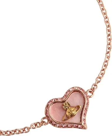 Bracelet Petra Bas Relief Nacre Or Rose — vue 2