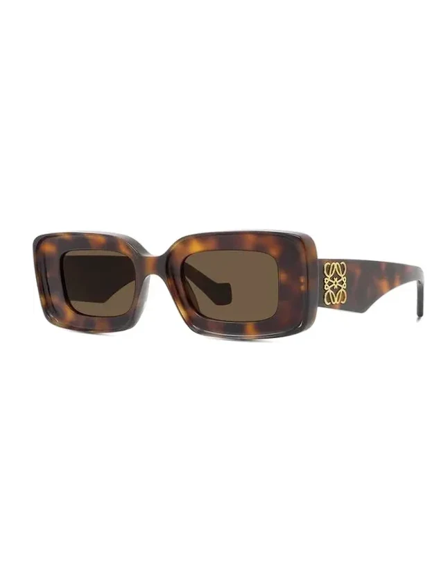 Lunettes de soleil Loewe LW40101I rectangle écaille de tortue