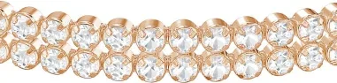 Bracelet Cupchain Swarovski Or Rose — vue 3