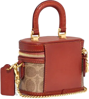 Sac à bandoulière Coach Trail en toile signature — vue 2