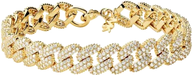 Bracelet à Maillons Statement Link Michael Kors - Argent et Or