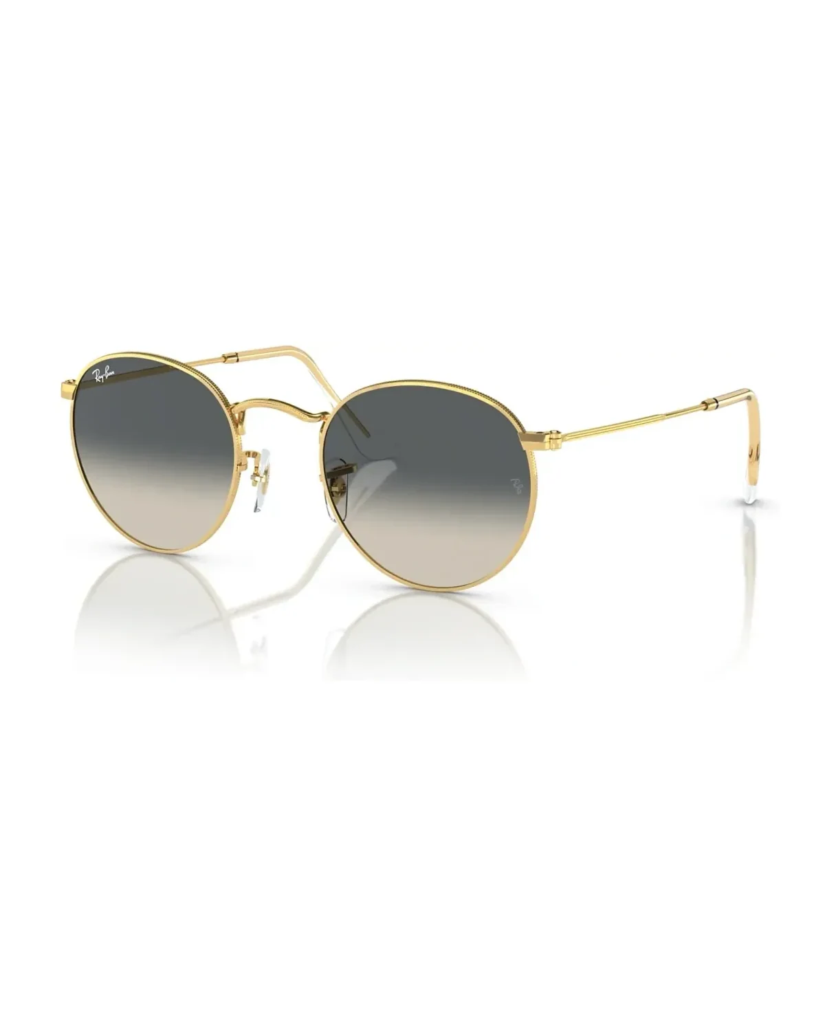 Lunettes de soleil Ray-Ban Round Metal dorées