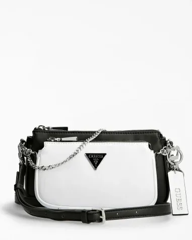 Sac à main Guess Arie - Duo noir et blanc — vue 4