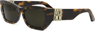 Lunettes de soleil Dior MissDior S1I carré acétate écaille de tortue