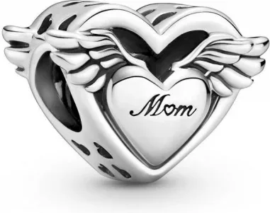 Charm Pandora Ailes d'Ange Mum argent 925 femme