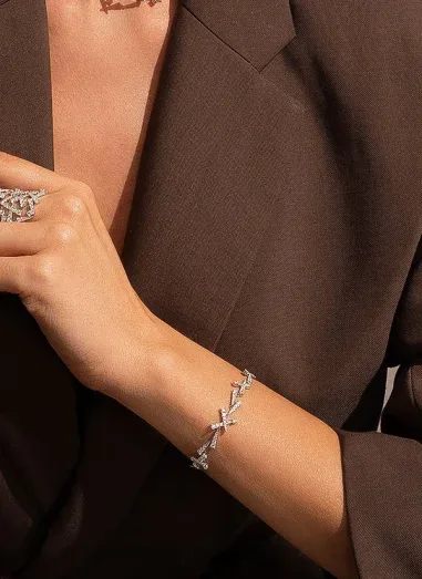Bracelet APM Monaco Ajustable Festival Argent 925 — vue 2
