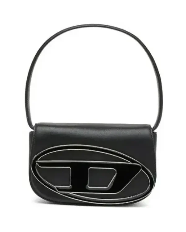 Sac à main Diesel 1DR Medium cuir noir femme